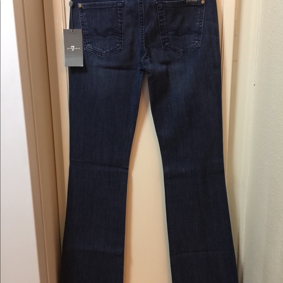 7 For All Mankind Original Fit Bootcut Size 26 NWT - Picture 3 of 4